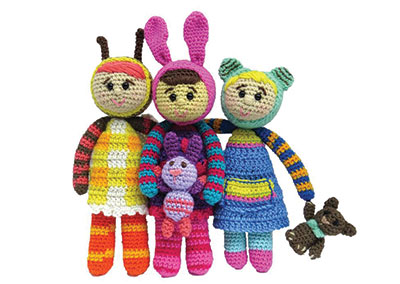 Crochet Dolls - Bonnie, Betsy & BeeBee